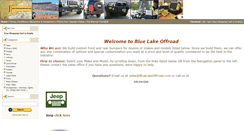 Desktop Screenshot of bluelakeoffroad.com